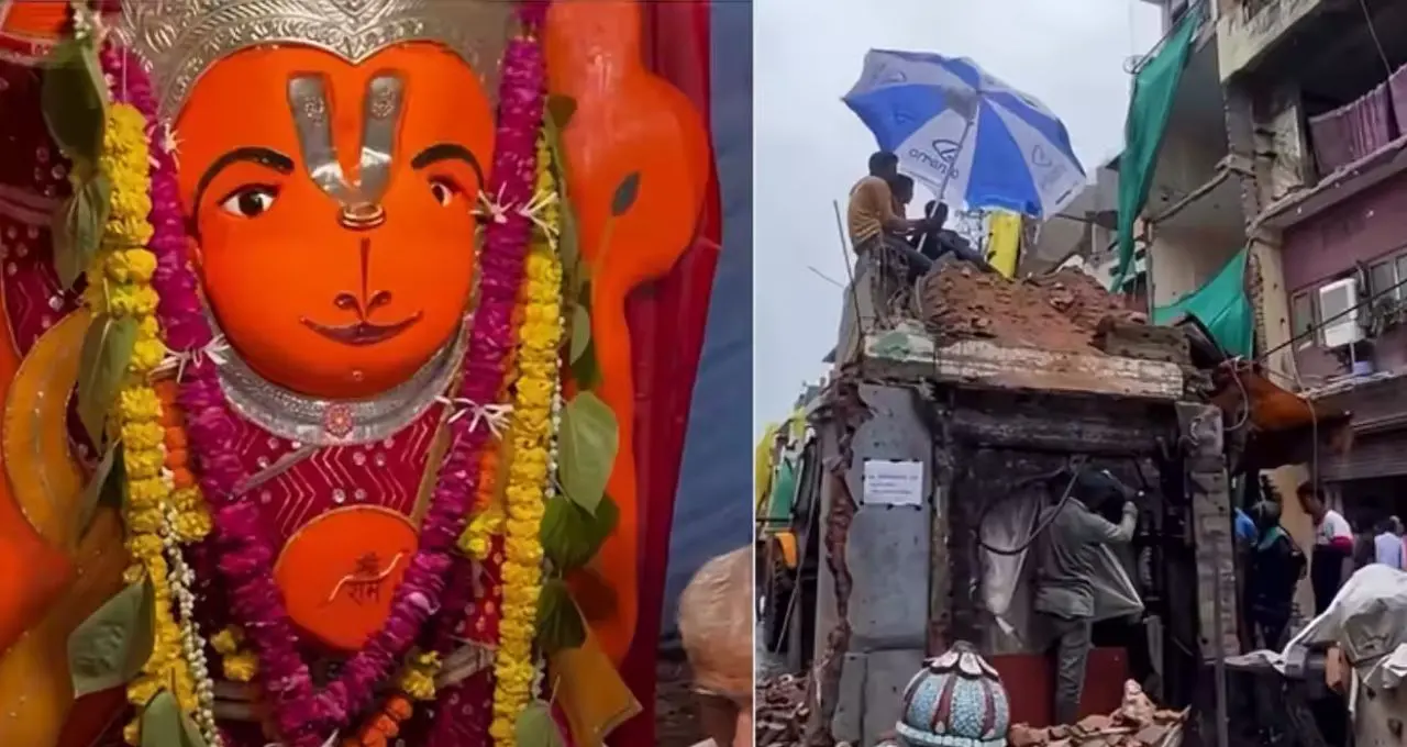 উজ্জয়নের খাড়ে হনুমান মন্দিরে চার দিনে ৮ হাজারের বেশি ভক্ত প্রশাসনের বক্তব্য নিয়ে বিতর্ক