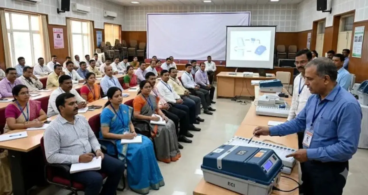UP चुनाव से पहले 54 जिलों में होगी EVM की FLC, वाराणसी और लखनऊ में अधिकारियों को मिलेगा प्रशिक्षण