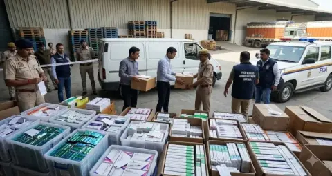 नकली BP दवाओं का नेटवर्क गुरुग्राम से गुजरात तक फैला, कंपनी निदेशक समेत 5 गिरफ्तार