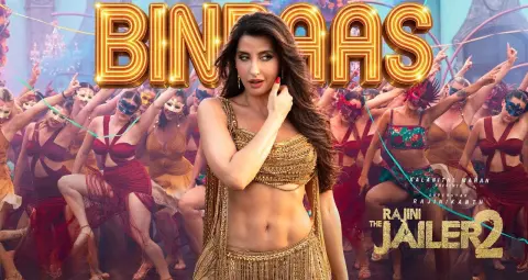 Jailer 2 का तीसरा गाना ‘बिंदास’ रिलीज, नोरा फतेही के डांस ने खींचा ध्यान