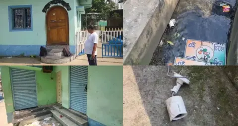 दुर्गापुर में TMC कार्यालय में तोड़फोड़ का आरोप, BJP पर निशाना; विधायक ने किया इनकार