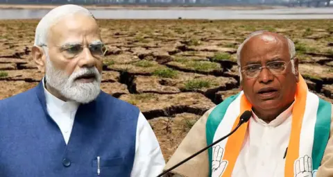 कर्नाटक सूखे पर खरगे ने PM मोदी को लिखा पत्र, ₹3,705 करोड़ की केंद्रीय मदद की मांग