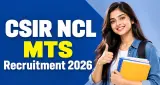 CSIR NCL MTS Recruitment 2026:10वीं पास के लिए भर्ती, 5 अक्टूबर से आवेदन शुरू