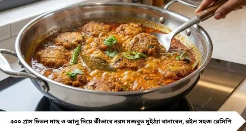 Chital Macher Muithya Recipe: গরম জলে দিলেই ভেঙে যায়? এই কৌশলে চিতলের মুইঠ্যা হবে তুলতুলে নরম, অথচ একটুও ভাঙবে না
