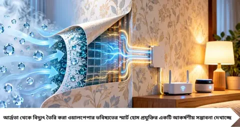 Electricity From Wallpaper: দেওয়ালে লাগানো ওয়ালপেপারই বানাবে বিদ্যুৎ! সূর্য বা আলাদা পাওয়ার ছাড়াই চলবে ছোট গ্যাজেট

