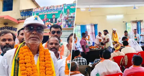 हजारीबाग में कांग्रेस का सदस्यता अभियान, दर्जनों लोगों ने पार्टी की सदस्यता ग्रहण की