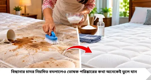 Mattress Cleaning Tips: তোষকে তেলতেলে ময়লা, চা-কফির দাগ আর দুর্গন্ধ? ধোয়া ছাড়াই এই কৌশলে হবে পরিষ্কার, ফিরবে ঝকঝকে চেহারা!
