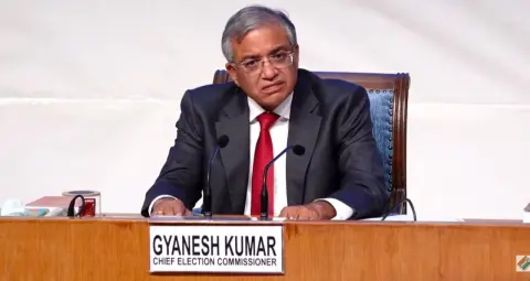 CEC Gyanesh Kumar: मुख्य चुनाव आयुक्त का छत्तीसगढ़ दौरा टला, विवाद के बीच बढ़ी हलचल