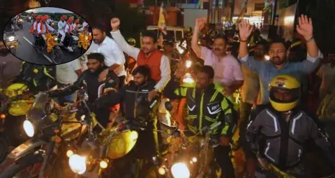 PM Modi के सार्वजनिक जीवन के 25 साल पूरे, 10 नदियों का जल लेकर काशी पहुंचे 500 बाइकर्स