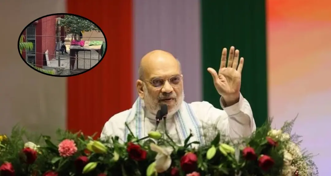 अमित शाह के गुरुग्राम दौरे से पहले कांग्रेस नेताओं के घर पुलिस तैनात, कई नेताओं को किया नजरबंद