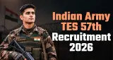 Indian Army TES 57th Recruitment 2026: 12वीं पास युवाओं के लिए सेना में अधिकारी बनने का मौका, 14 अक्टूबर से आवेदन