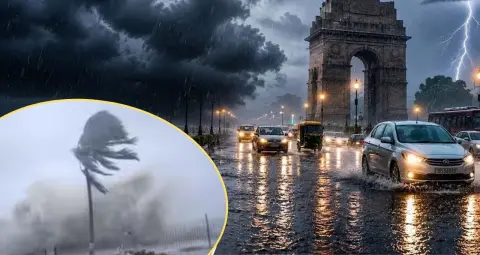 Weather Alert: आज 16 राज्यों में भारी बारिश-आंधी का अलर्ट, 75 किमी की रफ्तार से चलेंगी हवाएं
