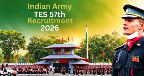 Indian Army TES 57th Recruitment 2026: 12वीं पास युवाओं के लिए 90 पद, आवेदन 14 अक्टूबर से