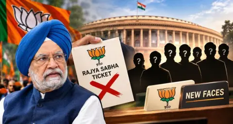 Hardeep Singh Puri: राज्यसभा टिकट कटा, फिर भी मोदी कैबिनेट में बने रहने के संकेत, BJP की रणनीति में छिपा बड़ा संकेत
