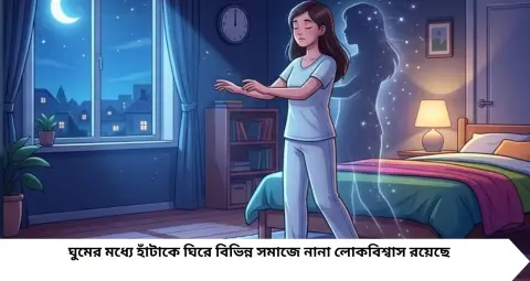 Sleepwalking: ঘুমের মধ্যে চোখ খুলে হাঁটেন? ‘নিশির ডাক’ নয়, এর পিছনে থাকতে পারে এই কারণ, জানুন লক্ষণ ও করণীয়
