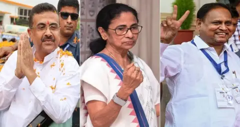 बंगाल उपचुनाव: रेजीनगर में BJP 41 हजार वोटों से आगे, नंदीग्राम में भी हसीरानी रथ की बढ़त