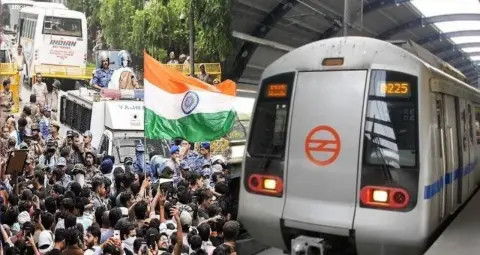 CJP Protest: दिल्ली में 57 मेट्रो स्टेशन बंद करने का प्रस्ताव, रात 9 बजे से लागू हो सकती हैं पाबंदियां