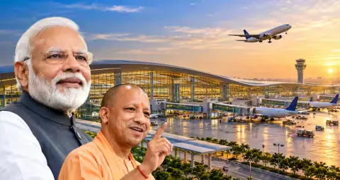 जेवर एयरपोर्ट का नाम PM नरेंद्र मोदी के नाम पर रखने का प्रस्ताव मंजूर? योगी सरकार के ऐलान से चर्चा तेज