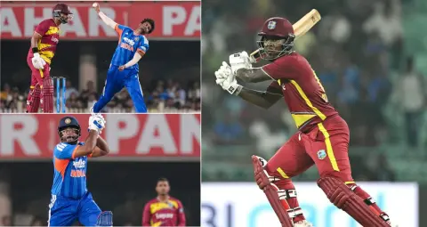 IND vs WI 2nd T20: शाई होप और रदरफोर्ड की तूफानी बल्लेबाजी, वेस्टइंडीज ने भारत को छह विकेट से दी मात 