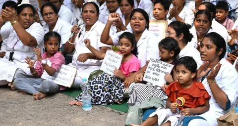 आंध्र प्रदेश में संविदा स्वास्थ्य कर्मचारियों की हड़ताल स्थगित, अधिकारियों से बातचीत के बाद लिया फैसला