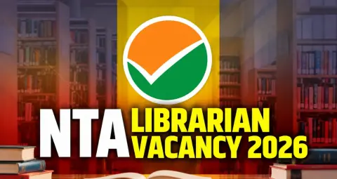  NTA Librarian Recruitment 2026: लाइब्रेरियन भर्ती के लिए आवेदन शुरू, 21 अक्टूबर तक ईमेल से करें अप्लाई