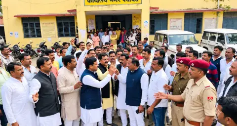 देवरिया के पथरदेवा में 5.79 करोड़ के टेंडर पर विवाद, 20 विकास कार्यों की निविदा प्रक्रिया अटकी
