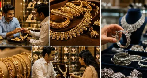 Gold Silver Price Today: सोना-चांदी के दाम में गिरावट, जानें आज के ताजा रेट