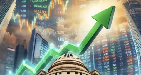 Share Market Today: शेयर बाजार में लौटी तेजी, सेंसेक्स 439 अंक उछला