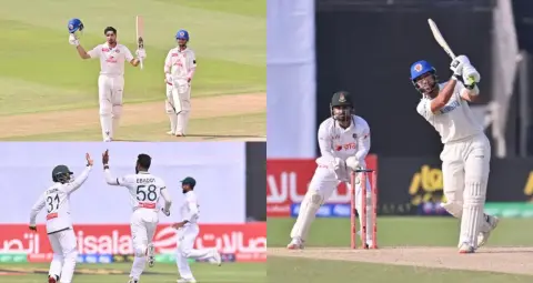 BAN vs AFG Test: 479 रन का लक्ष्य भी नहीं दिला सका बांग्लादेश को जीत, सिदीकुल्लाह अटल के शतक से अफगानिस्तान ने बचाया मैच