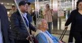 Muhammad Yunus Protest: न्यूयॉर्क के JFK एयरपोर्ट पर मोहम्मद यूनुस का विरोध, प्रदर्शनकारियों ने लगाए गंभीर आरोप