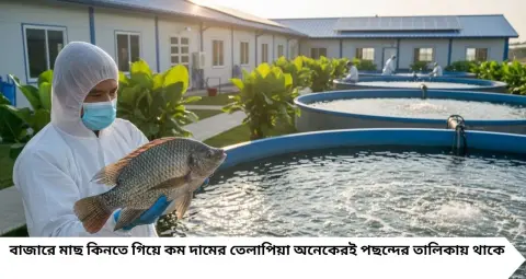 তেলাপিয়া কি সত্যিই ‘আবর্জনা মাছ’? মুরগির বর্জ্য খাওয়ার অভিযোগ কতটা সত্যি, জানুন কখন এই মাছ খাওয়া নিরাপদ
