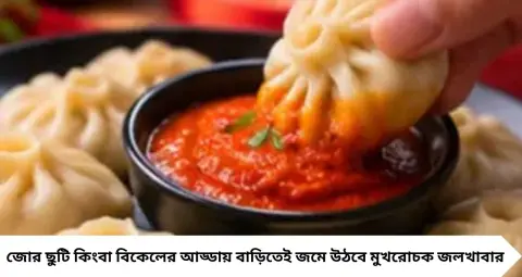দোকানের মতো মোমো আর ঝাল লাল চাটনি বানান বাড়িতেই! সাদা তিল ও শুকনো লঙ্কার এই কৌশলে জমে যাবে স্বাদ
