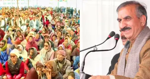 काजा में CM सुक्खू का BJP पर निशाना, बोले- 2027 में सरकार बनाने का सपना छोड़ दे विपक्ष