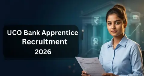 UCO Bank Apprentice Recruitment 2026: ग्रेजुएट युवाओं के लिए 530 पद, 29 अक्टूबर तक करें आवेदन