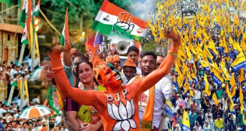 गांधीनगर में BJP की बड़ी जीत, 38 सीटों के साथ सत्ता बरकरार; कांग्रेस मजबूत, AAP का खाता बंद