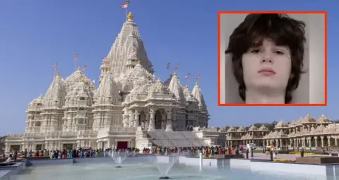 अमेरिका में हिंदू मंदिर पर सामूहिक हमले की कथित साजिश नाकाम, 19 वर्षीय युवक गिरफ्तार