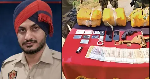 तरनतारन में नशे की खेप के साथ कॉन्स्टेबल गिरफ्तार, पंजाब पुलिस की निगरानी पर उठे सवाल