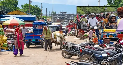 चंडीगढ़ में त्योहारों पर जाम से निपटने की तैयारी, ट्रैफिक पुलिस ने दुकानदारों को दिए पार्किंग के सुझाव