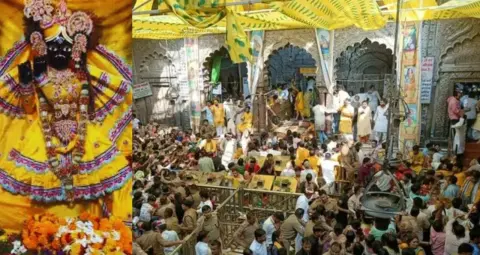 बांकेबिहारी मंदिर में VIP दर्शन के नाम पर ठगी करने वालों पर कसेगा शिकंजा, 2.81 करोड़ रुपये का चढ़ावा मिला