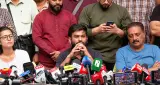 CJP-AISA की प्रेस कॉन्फ्रेंस में हंगामा, प्रदर्शनकारियों ने लगाए नारे; नेहा बोरा बोलीं—हिरासत और मारपीट से नहीं रुकेगा आंदोलन