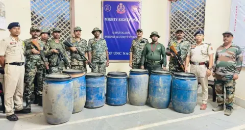 त्रिपुरा में 327.7 किलो गांजा जब्त, कीमत 1.64 करोड़ रुपये; पुलिस ने शुरू की जांच