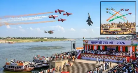 वाराणसी एयर शो 2026: नमो घाट पर 200 कलाकार देंगे प्रस्तुति, आठ मंचों पर सजेगा सांस्कृतिक कार्यक्रम