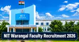 NIT Warangal Faculty Recruitment 2026: प्रोफेसर समेत 34 पदों पर भर्ती, 30 नवंबर तक करें आवेदन