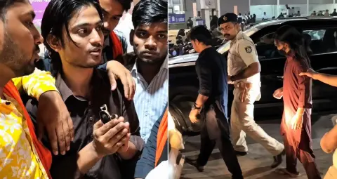 अहमदाबाद के गरबा पंडाल में दो युवकों से मारपीट का आरोप, पुलिस जांच में जुटी