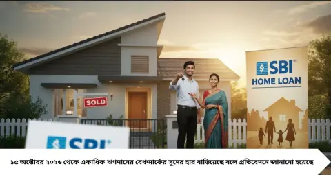 SBI Home Loan: পুজোর মুখেই বড় ধাক্কা! EBLR, RLLR ও MCLR বাড়াল স্টেট ব্যাঙ্ক, বাড়তে পারে বাড়ি-গাড়ির ঋণের EMI