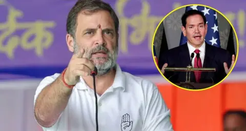 रुबियो के भारत दौरे पर राहुल गांधी का PM मोदी पर तंज, बोले- चाहें तो मैं समझा दूं