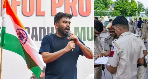 Abhijeet Dipke Protest: दिल्ली पुलिस की बड़ी कार्रवाई, तिरंगा मार्च से पहले अभिजीत दिपके को नोटिस