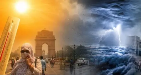 Weather Alert: दिल्ली-UP समेत 16 राज्यों में आंधी-बारिश का अलर्ट, राजस्थान में भी बदल सकता है मौसम
