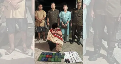 अरुणाचल प्रदेश में 22 पैकेट संदिग्ध हेरोइन के साथ महिला गिरफ्तार, पुलिस खंगाल रही सप्लाई नेटवर्क