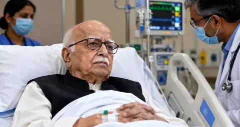 लालकृष्ण आडवाणी अस्पताल में भर्ती, दिल्ली के अपोलो हॉस्पिटल में चल रहा इलाज